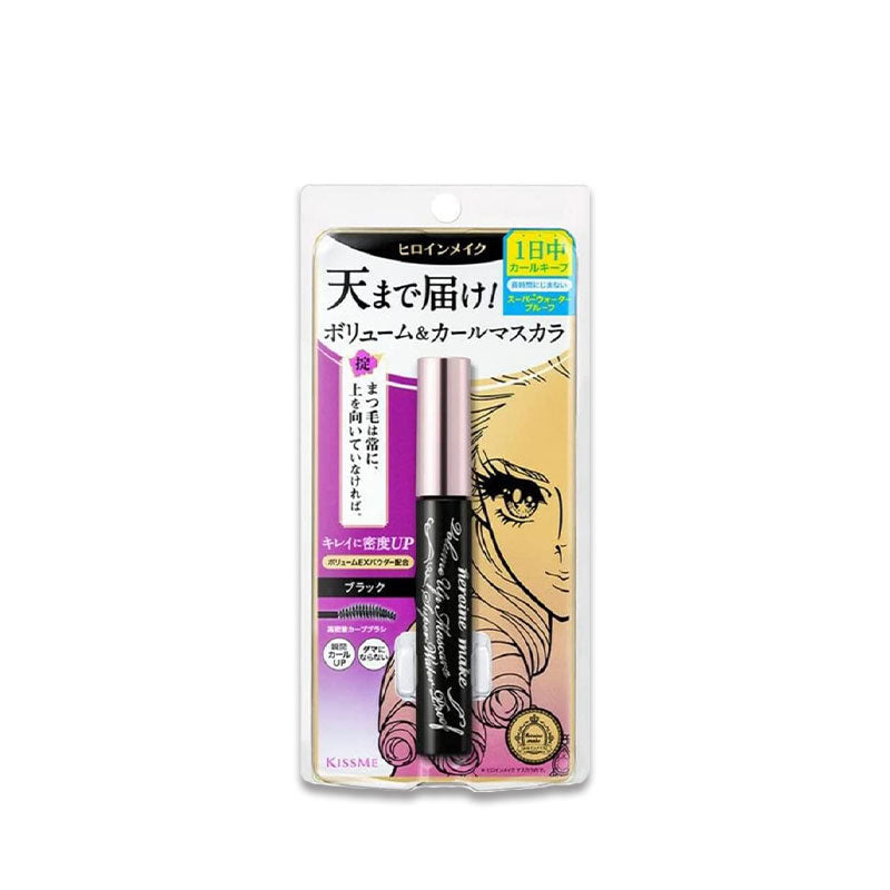 KISSME Heroine Makeup SP Volume UP Mascara Super WP01 Black