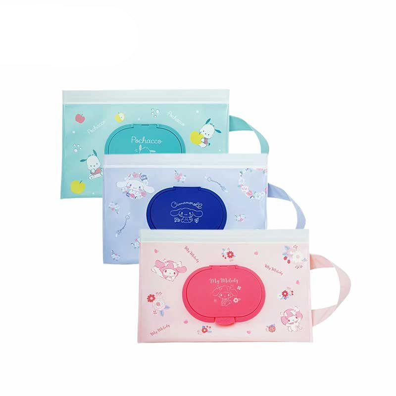 Sanrio Zipper Bag with Lid L Ver. 2