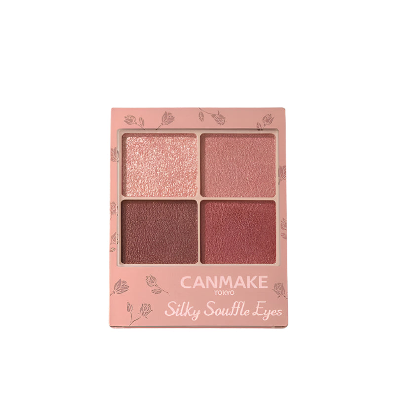 CANMAKE Silky Soufflé Eyes Matte Type Eyeshadow, M02 Chai Brick