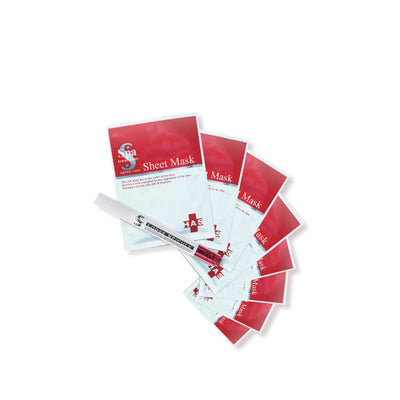 SPA TREATMENT Aging Care Loose Spicule & Sheet Mask Set