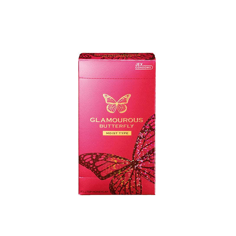 JEX Glamorous Butterfly Condoms (Hot / Moist)