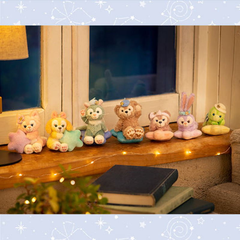Disney Duffy & Friends Summer Night Melodies Gelatoni Plush Keychain