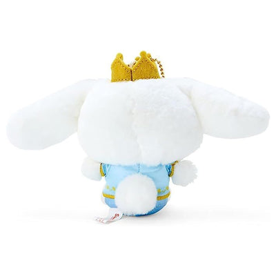 Sanrio Cinnamoroll Mascot Crown Plush Keychain