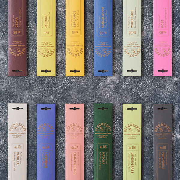 Nippon Kodo Herb & Earth Bergamot Bamboo Incense