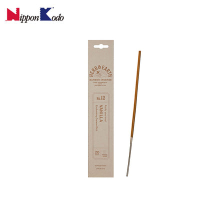 Nippon Kodo Herb & Earth Bamboo Incense NO.12 Vanilla