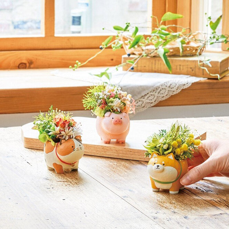 KEI Little Resin Pot (Bear)