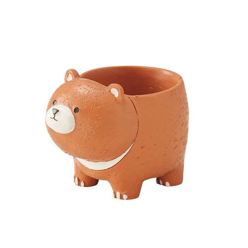 KEI Little Resin Pot (Bear)