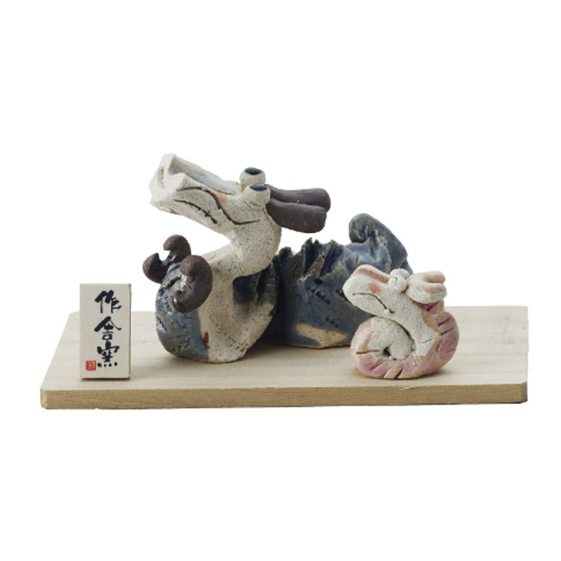 Kanesan Shoten Dragon Parent and Child Figurine