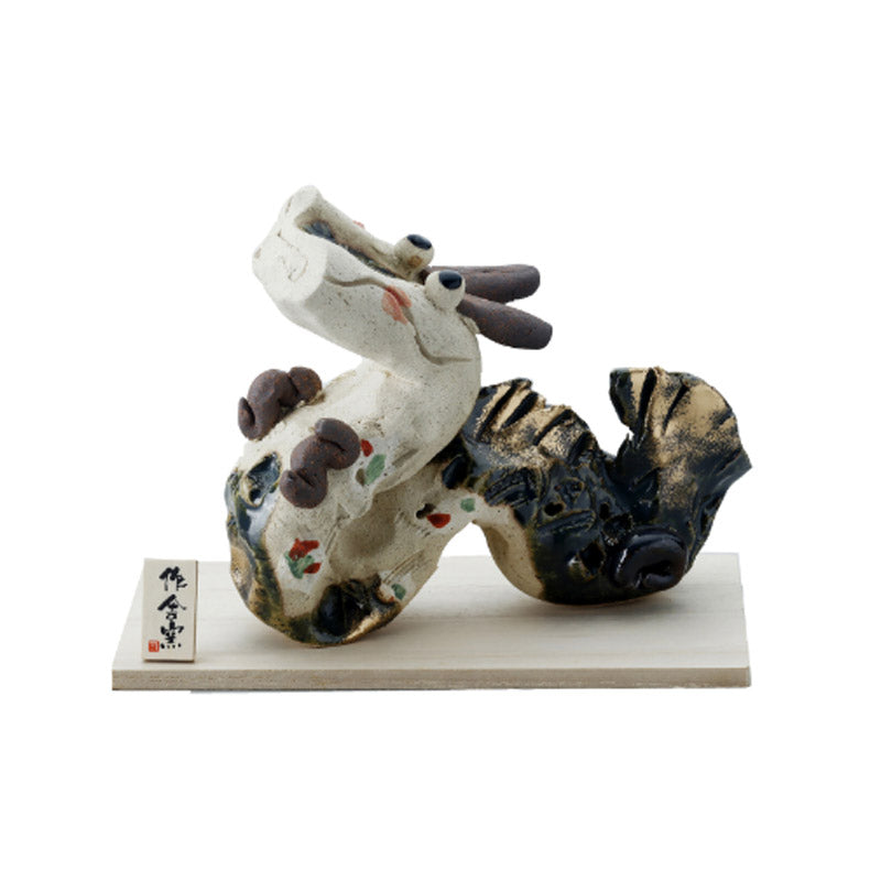 Sakuzan Zodiac Dragon Ceramic Ornament