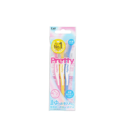 KAI Pretty Eyebrow Razors L 3-pcs