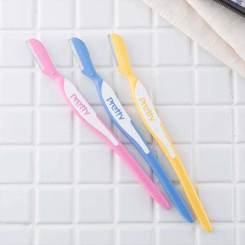 KAI Pretty Eyebrow Razors L 3-pcs