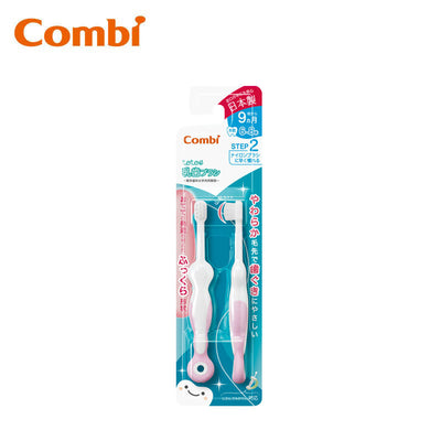 Combi Teteo My First Teeth Brushing Baby Tooth Brush (Step 2)