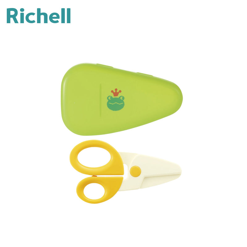 Richell Odekake Lunch-kun Weaning Scissors with Case