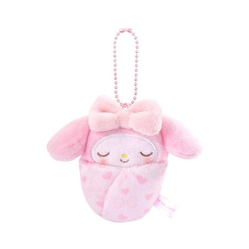 Sanrio Swaddle Mascot Plush Keychain