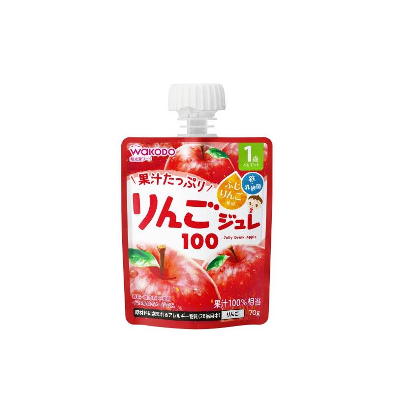 WAKODO 苹果果冻(适合婴儿)(1岁以上)