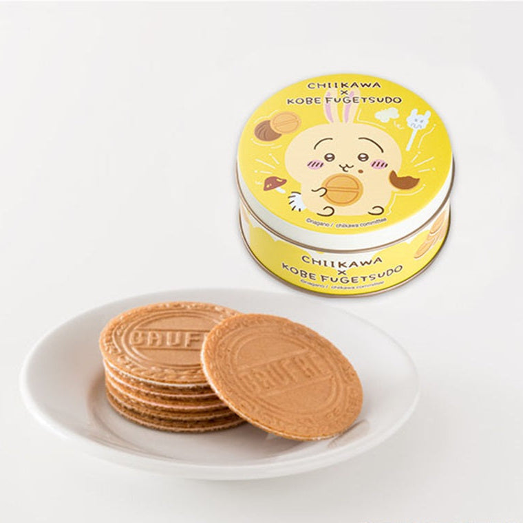 Kobe Fugetsudo x Chiikawa Usagi Mini Gaufre Cookies