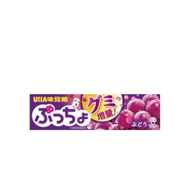 UHA MIKAKUTO Puccho Grape Flavored Gummy Candy