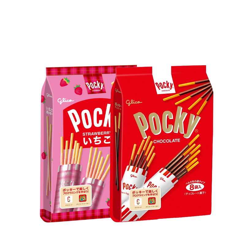 Glico Pocky (Strawberry/Chocolate) 133 g