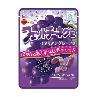BOURBON Fettuccine Gummy Candy (Italian Grape Flavor)