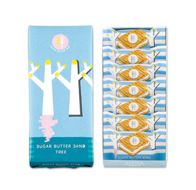 Sugar Butter Sand Tree Sandwich Cookies (7)
