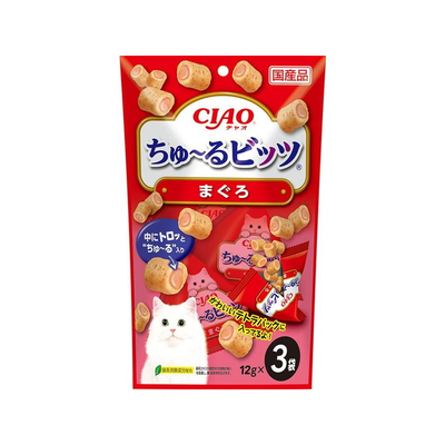 Inaba CIAO Maguro Churu Bits Cat Treats