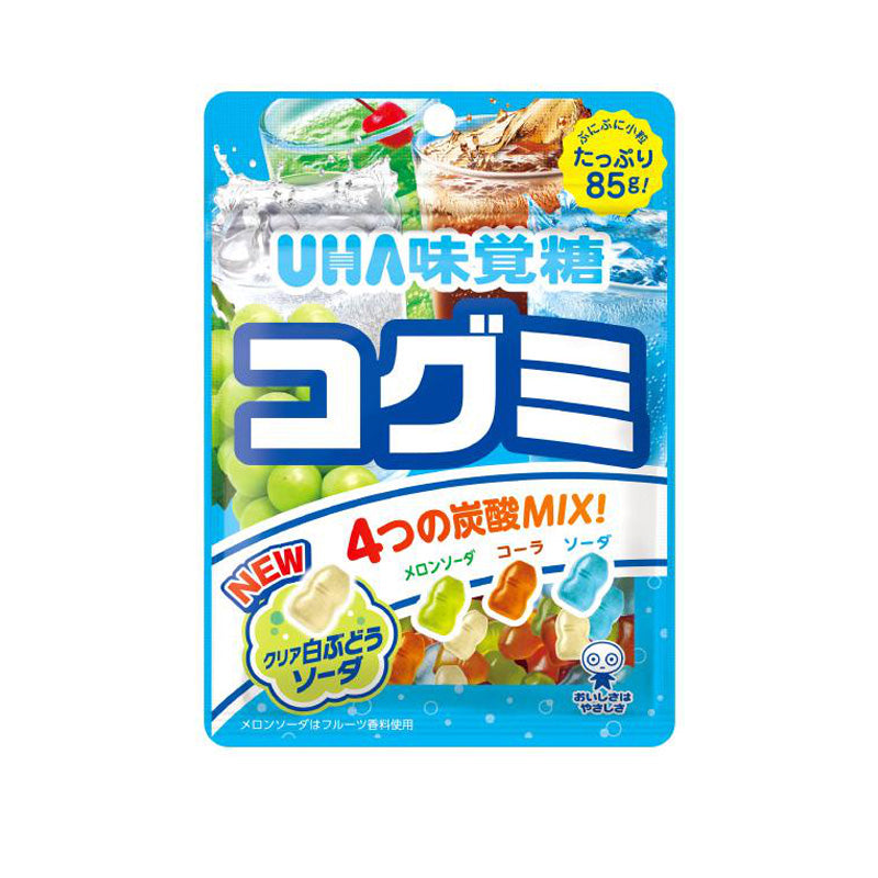 UHA Mini Gummy (White Grape Soda/Melon Soda/Cola/Ramune Soda)