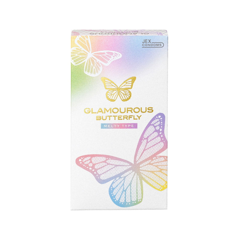 JEX Melty Type Glamourous Butterfly Condoms