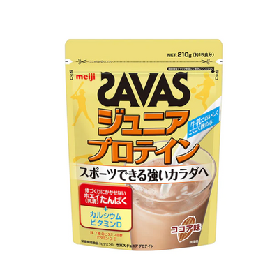 Meiji Savas 可可蛋白粉,含钙和维生素 D