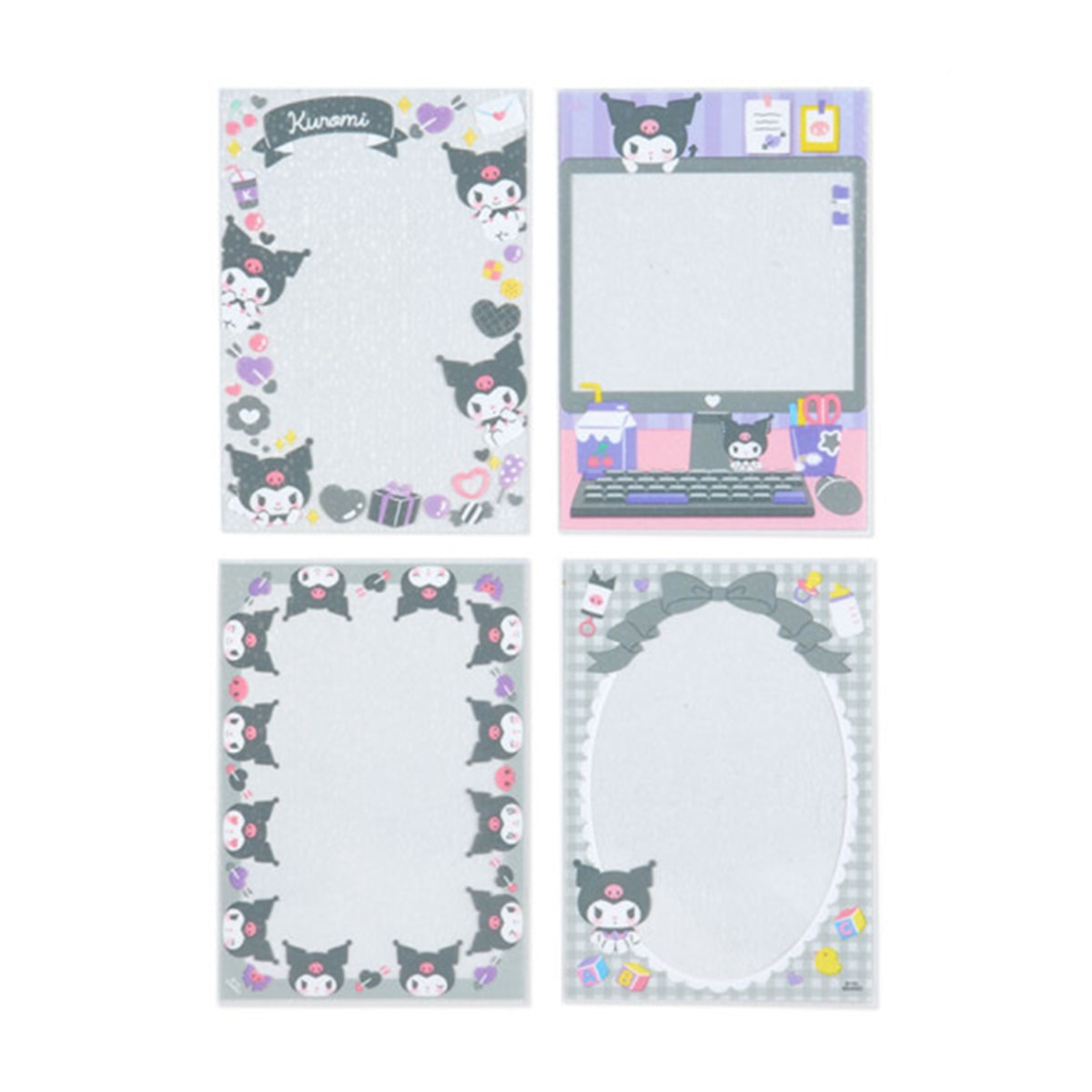 Sanrio Enjoy Idol Kuromi Photo Sleeves