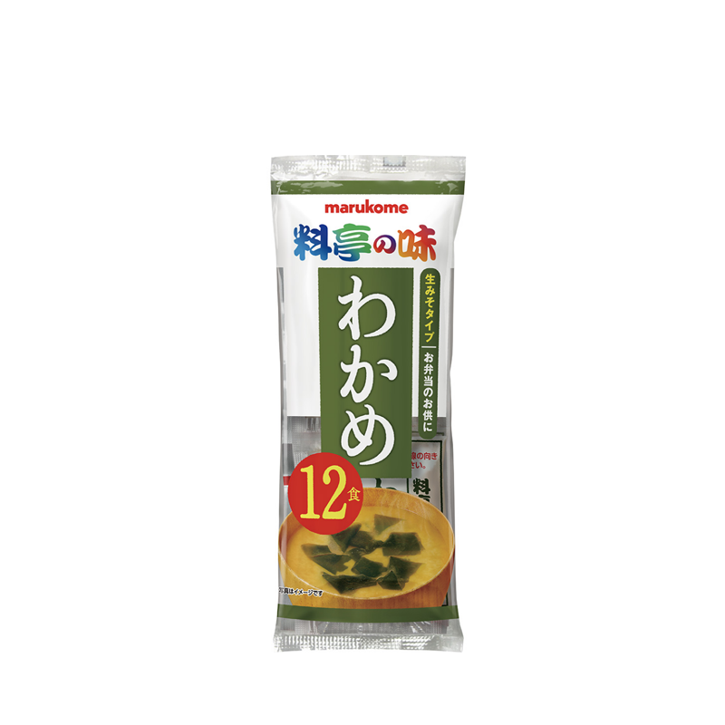 Marukome Instant Wakame Miso Soup