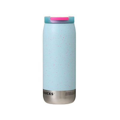STARBUCKS Can Shape Speckled Blue Stainless Steel Bottle