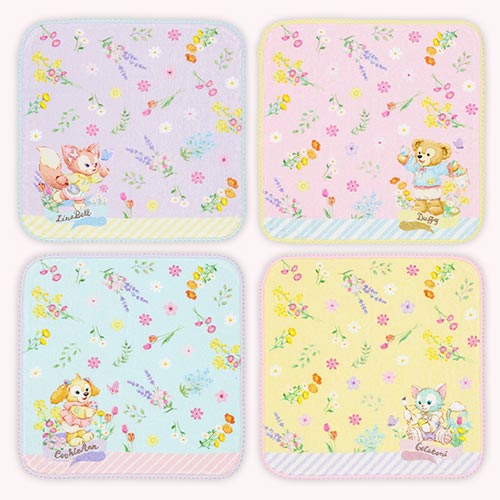 Disney Duffy & Friends Mini Towel Set / Disney Sea Exclusive