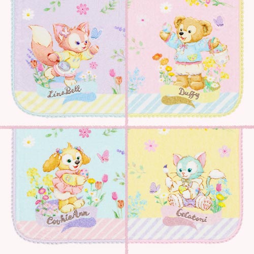Disney Duffy & Friends Mini Towel Set / Disney Sea Exclusive