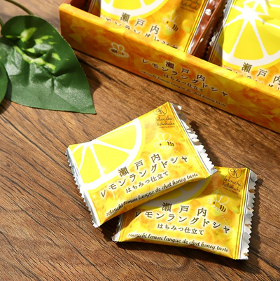 세토우치 고토부키 레몬&허니 랑그드샤 쿠키