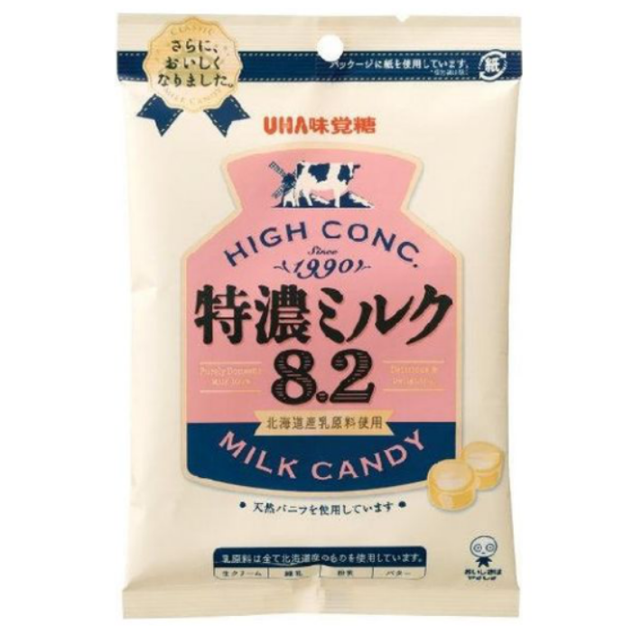 UHA Mikakuto Tokuno 8.2 Milk Candy