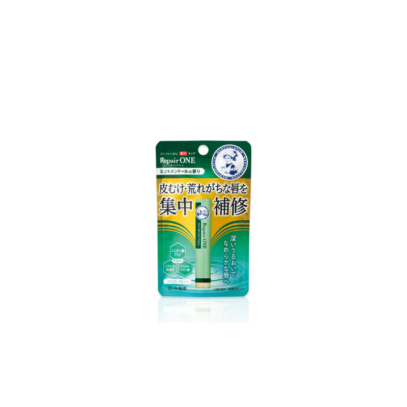 Rohto Mentholatum Medicated Lip Repair One Lip Balm (Menthol Flavor)