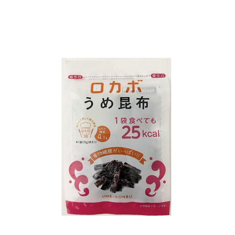 Ueda Konbu Low Carb Ume Konbu (Plum-Flavored Kelp)