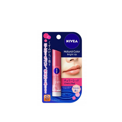 NIVEA Natural Color Bright Up Cherry Red Lip Cream