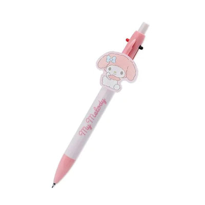 Sanrio 2 Color Ball Pen & Mechanical Pencil - My Melody / Stuffed Toy Stationery