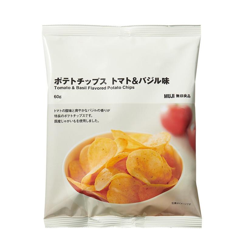 Muji Tomato & Basil Flavored Potato Chips