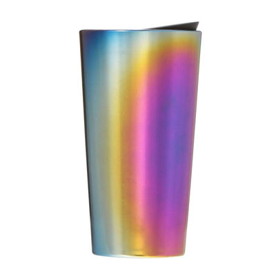 Starbucks Holiday Double Walled Cup Rainbow Luster Tumbler