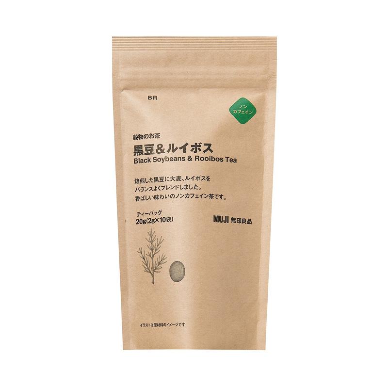 无印良品黑豆 & 路易波士茶