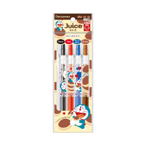 Juice Doraemon 4-Color Ballpoint Pens