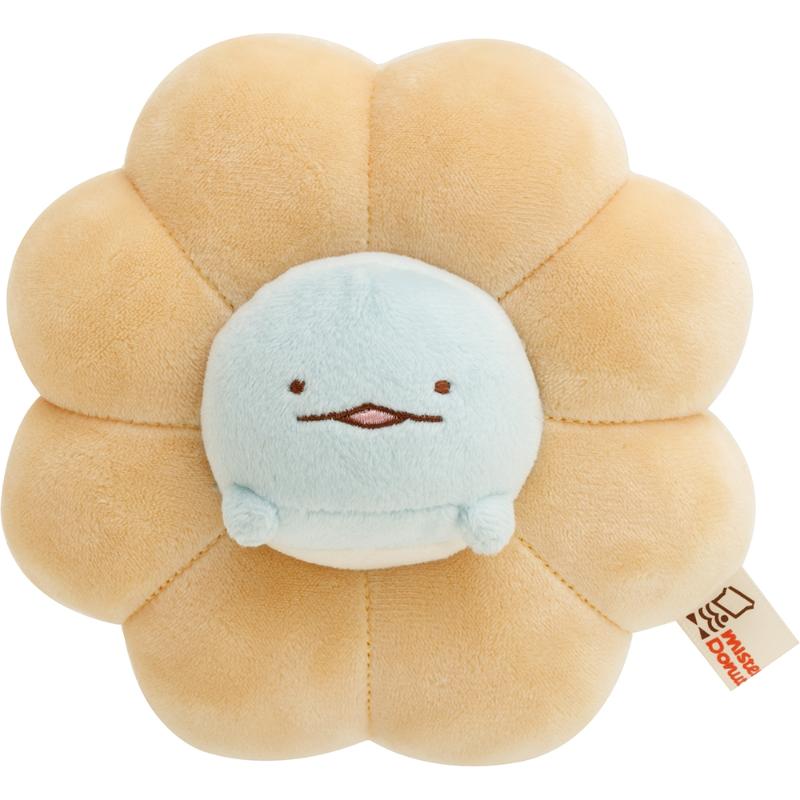 San-X Mr. Donut × Sumikko Gurashi Tokage Pon de Ring Donut Plush