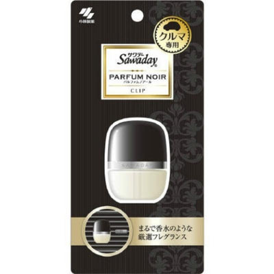 Kobayashi Sawaday Parfum Noir Car Air Freshener Clip