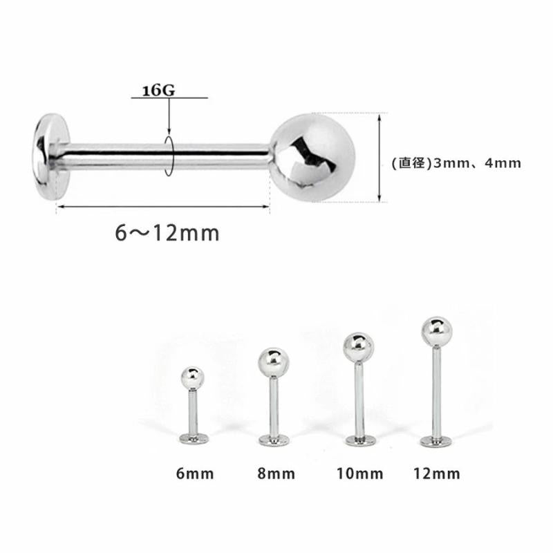 LUPIS 16G 银质简约 Lovelet 耳钉