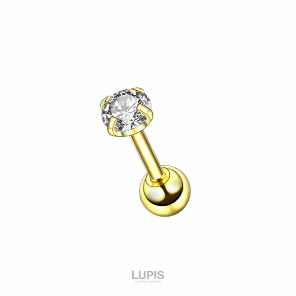 LUPIS 16G Straight Barbell Piercing