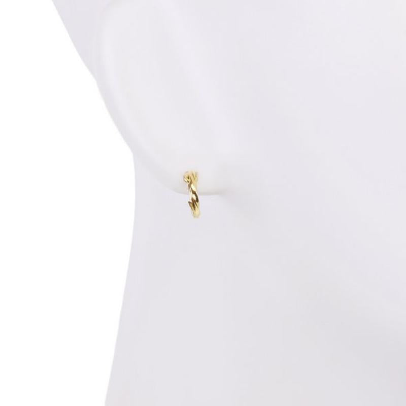 Twisted Hoop Earrings