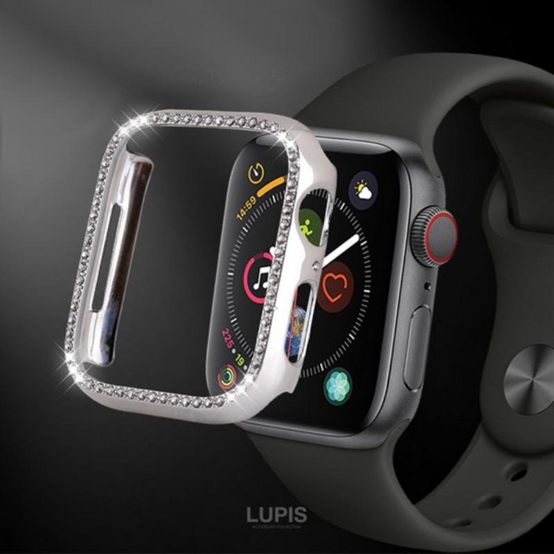 LUPIS Rhinestone Apple Watch Frame Case