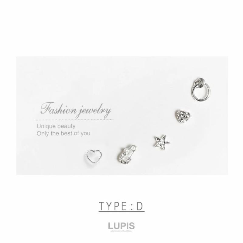 Lupis Stud Earrings Set